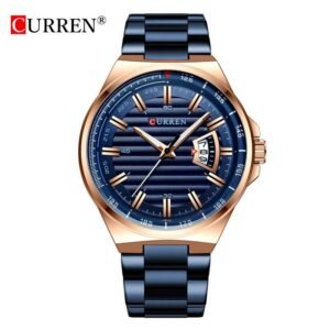 CURREN 8375 men’s quartz analogue watch front view