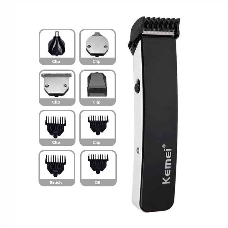kemei-trimmer-km-3590-black-2 Kemei KM-3590 5-in-1 electric beard and hair trimmer