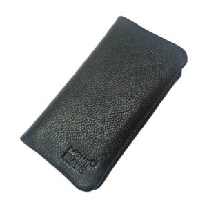 Montblanc leather long wallet for men