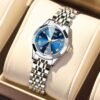 OLEVS 9931 stylish luminous ladies watch close up