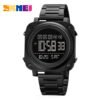 Luxury SKMEI 1726 stainless steel digital watch for men