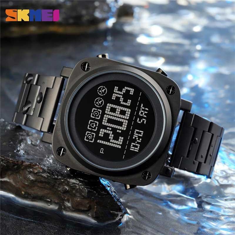 skmei-mens-digital-watch-1726-black-2 SKMEI 1726 men’s black stainless steel digital wristwatch