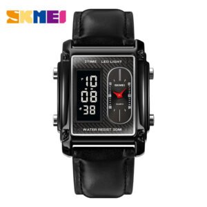 SKMEI 1868 multiple time digital analog men’s watch
