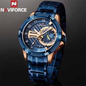 Naviforce NF9206 Men’s Stainless Steel Wristwatch