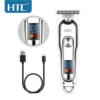 HTC AT-179 rechargeable hair trimmer with LED display