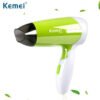 Kemei KM-6830 professional hair dryer for women green