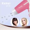 Kemei KM-6830 professional hair dryer for women pink